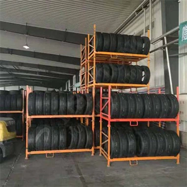 トラックタイヤ保管ラック